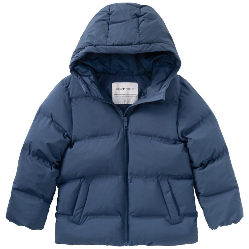 Jungen Pufferjacke in Unifarben (Nur online)