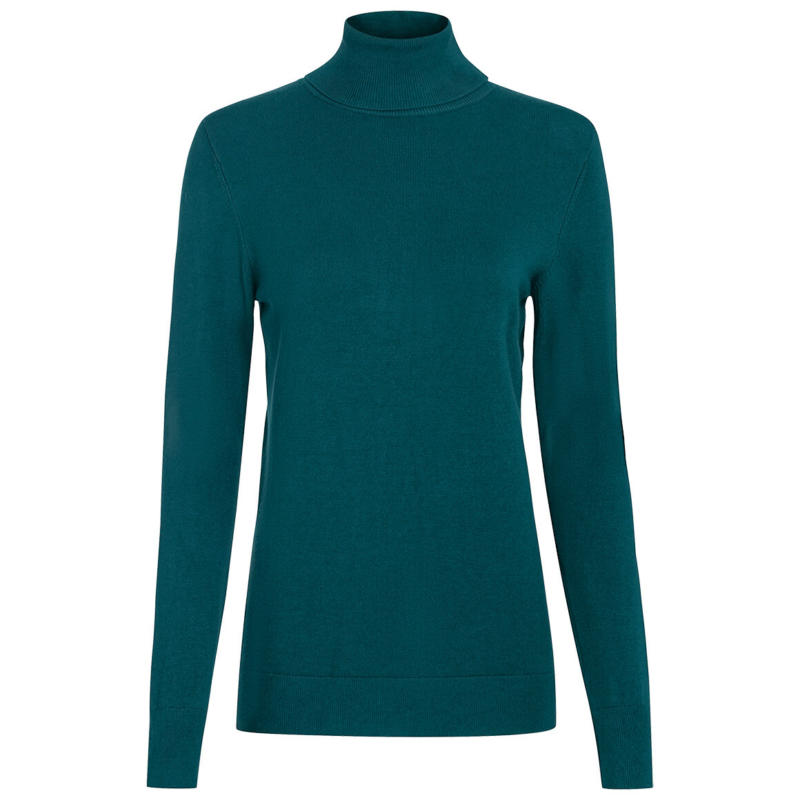 Damen Rollkragenpullover unifarben (Nur online)