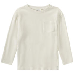 Jungen Langarmshirt in Unifarben (Nur online)