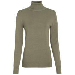 Damen Rollkragenpullover unifarben (Nur online)