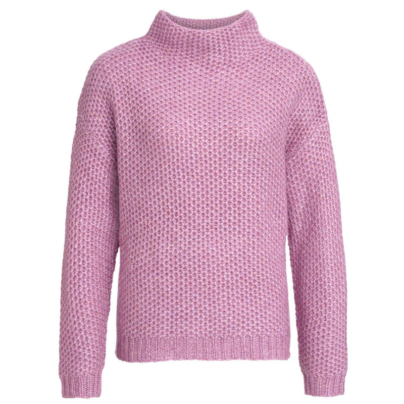 Damen Strickpullover mit Stehkragen (Nur online)