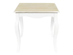 Table d'appoint CAMILA 45x45x45cm blanc