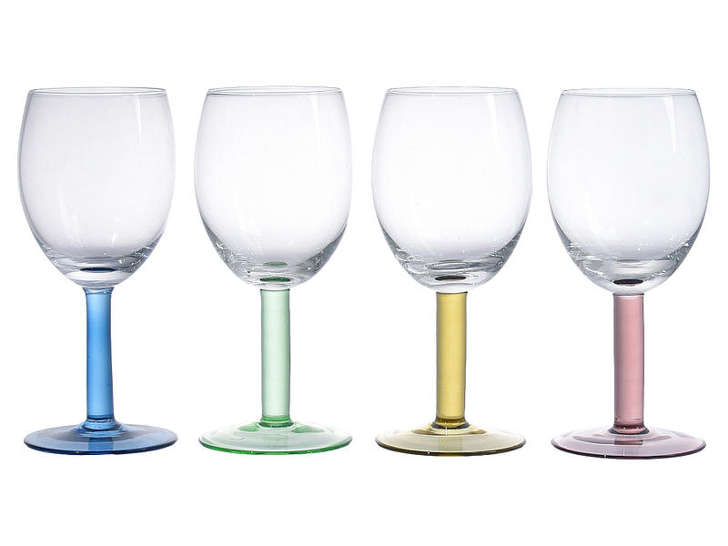 Set de verres POP 4 pièces multicolore 36 cl