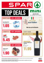 SPAR mini SPAR mini Top Deals - al 11.09.2024