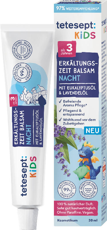 tetesept Erkältungszeit Balsam Nacht Kids