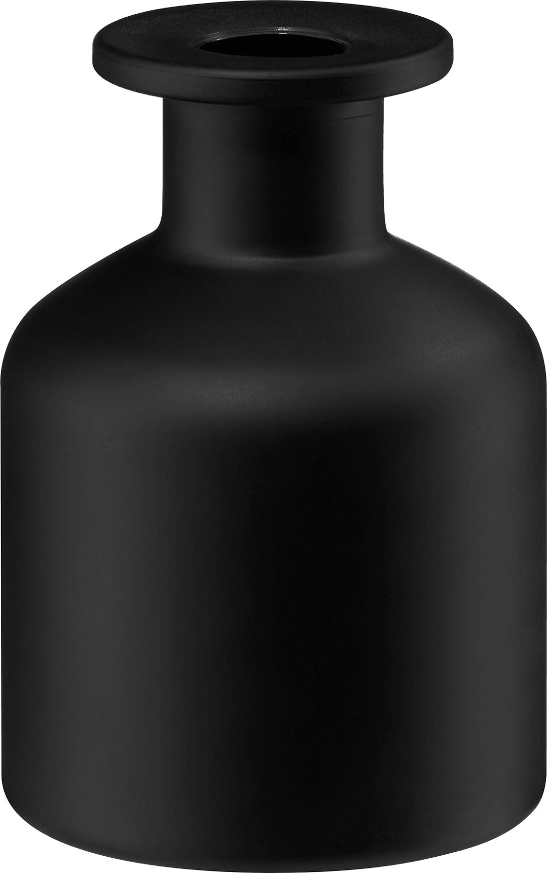 Profissimo Glasvase schwarz