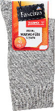 dm-drogerie markt Fascino Socken mit Wollanteil Thermolite® grau Gr. 35-38 - bis 31.10.2024