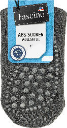 Fascino ABS-Socken mit Wolle grau Gr. 39-42