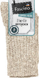 Fascino Socken in Mouliné-Optik beige Gr. 39-42