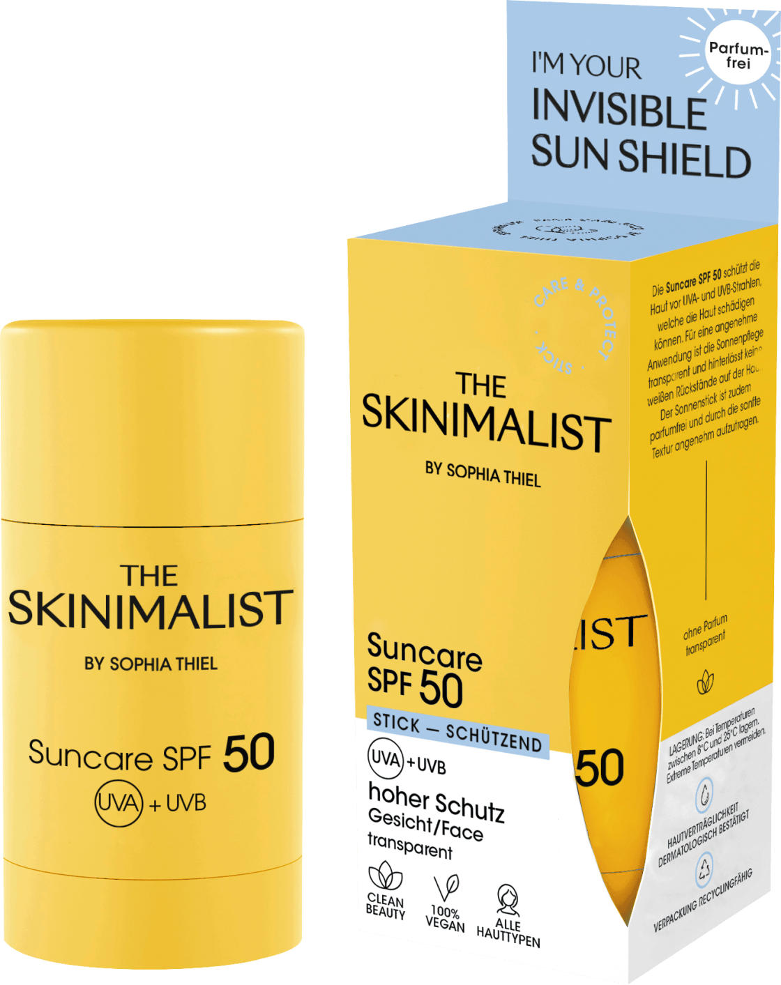 The Skinimalist Sonnencreme Gesicht LSF 50