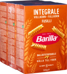 Fusilli Integrale Barilla, 3 x 500 g