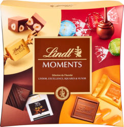 Lindt Moments, Lindor, Excellence, Squares & Nuxor, 314 g