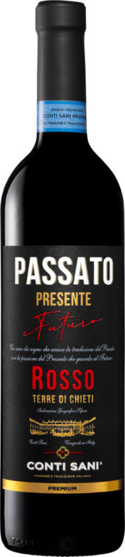 Passato Presente Futuro Rosso Terre di Chieti IGT , Italie, Toscane, 2021, 75 cl