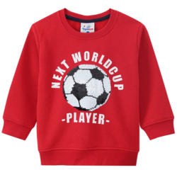 Jungen Sweatshirt mit Wendepailletten (Nur online)