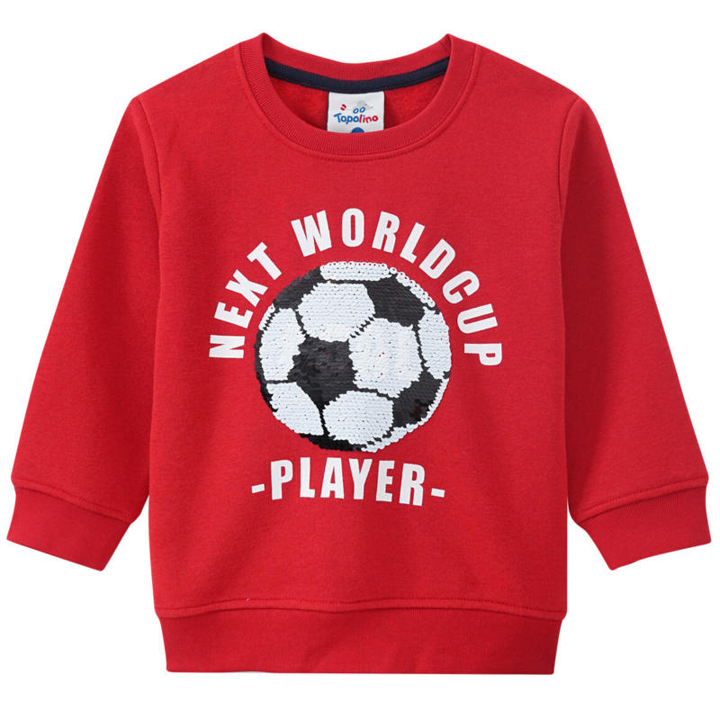 Jungen Sweatshirt mit Wendepailletten (Nur online)