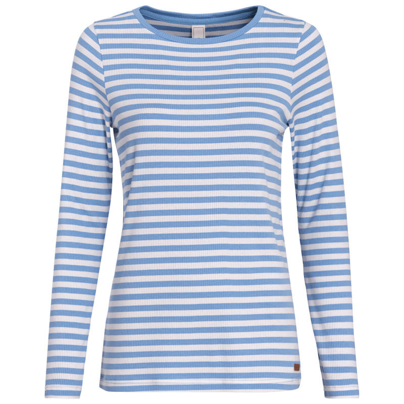 Damen Langarmshirt in Feinripp-Qualität