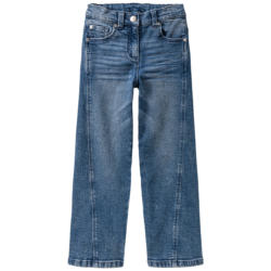 Mädchen Wide-Leg-Jeans mit Bio-Baumwolle