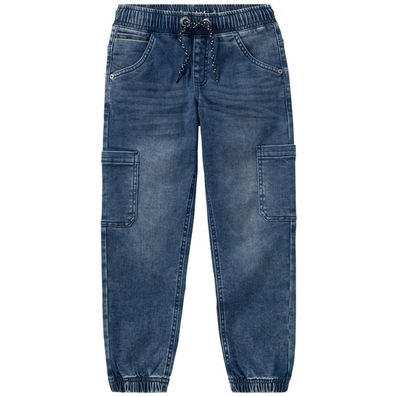 Jungen Pull-on-Jeans mit Tunnelzug