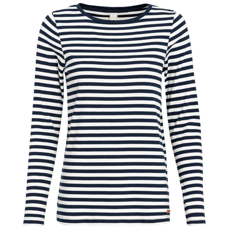 Damen Langarmshirt in Feinripp-Qualität