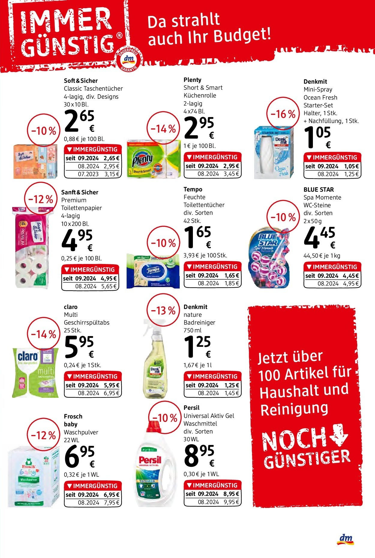 dm drogerie markt Journal September 2024  von 12.09.2024 - Aktuelle Angebote | Seite: 24