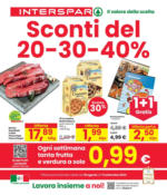 Interspar Sconti del 20-30-40% - al 11.09.2024