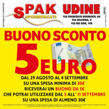 Buono sconto 5 euro