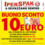 IperSpak Buono sconto 10 euro - al 11.09.2024