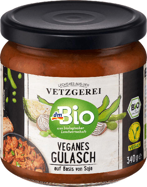 dmBio Veganes Gulasch