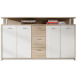 Roller Sideboard - Sonoma Eiche-weiß - 152 cm - bis 29.08.2024