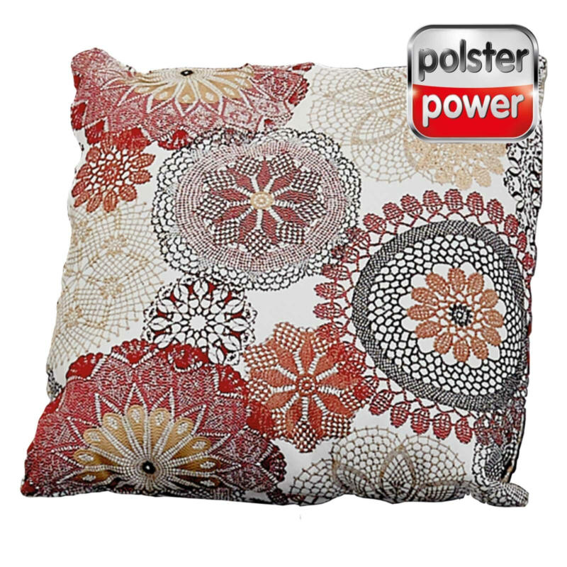 polsterpower Kissen - Wine - Flachgewebe - 50x50 cm