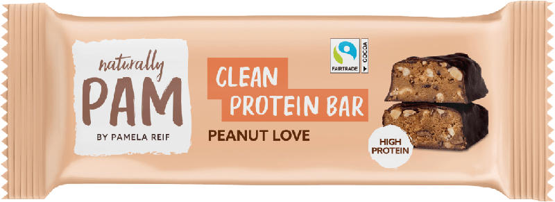 Naturally PAM Proteinriegel Clean, Peanut Love