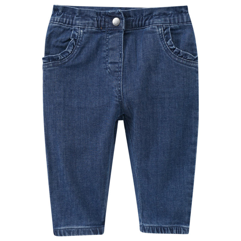 Baby Jeans mit Paperbag-Bund