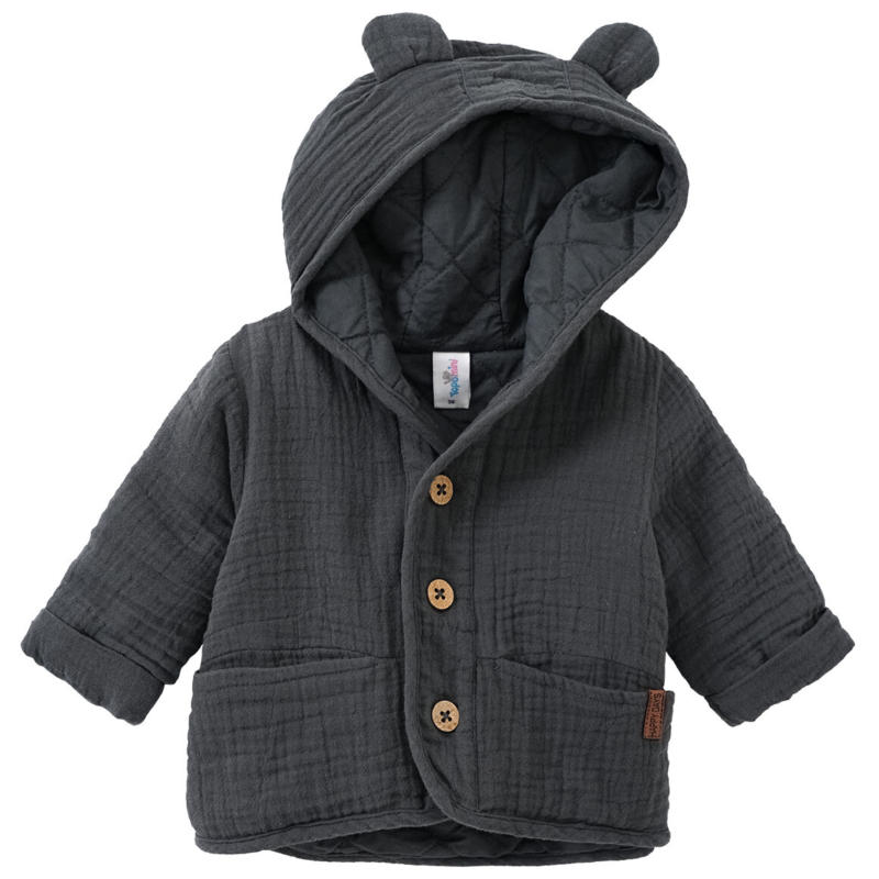 Newborn Musselin-Jacke mit Öhrchen