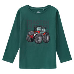 Jungen Langarmshirt mit Applikation (Nur online)