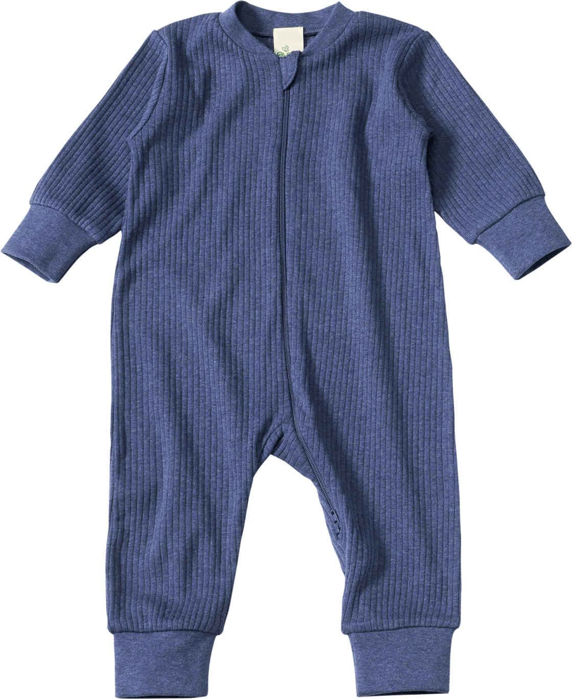 ALANA Schlafanzug mit Ripp-Struktur, blau, Gr. 62