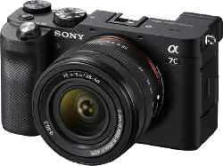 Sony Alpha 7C Systemkamera Gehäuse + 28-60 mm Zoomobjektiv, schwarz; Systemkamera Set