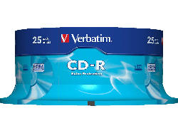 VERBATIM 43432 CD-R 52X EP 25ER SPINDEL