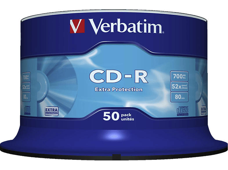 VERBATIM 43351 CD-R 700 52X 50ER SPINDEL