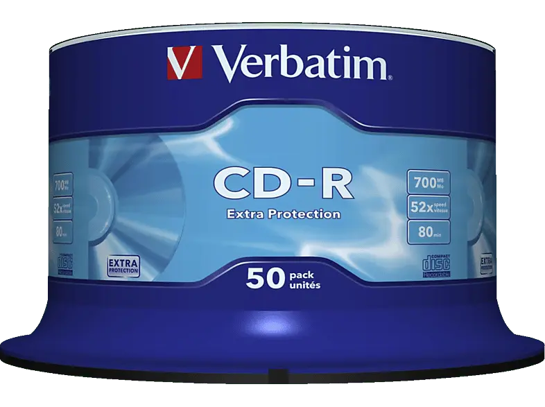 VERBatIM 43351 CD-R 700 52X 50ER Spindel