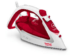 TEFAL FV5717 Easygliss Plus Dampfbügeleisen (2500 Watt, Weiß/Rot)