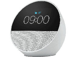 Amazon Echo Spot (2024) with Smart Clock Alexa, White; Sprachgesteuerter Lautsprecher