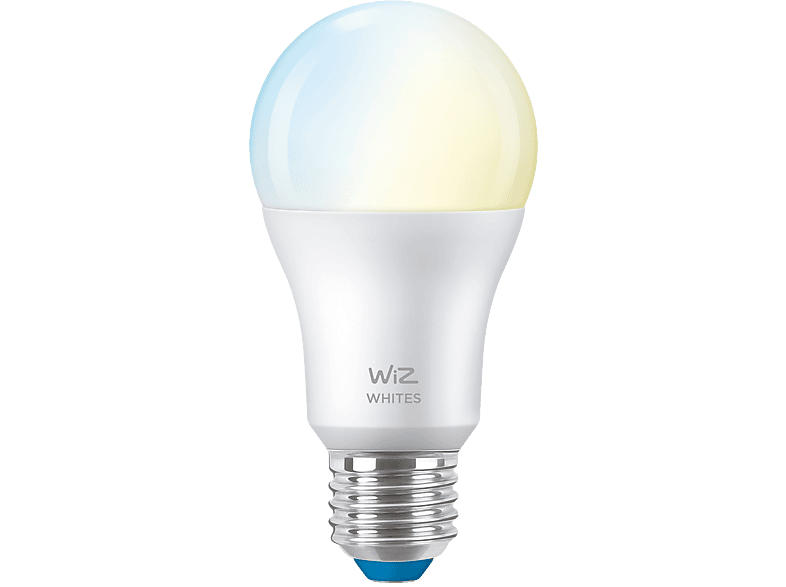 PHILIPS WiZ Smarte Lampe A60, Wi-Fi, 60W, E27, 806lm, Weißlichtlampe (78703500); LED Lampe