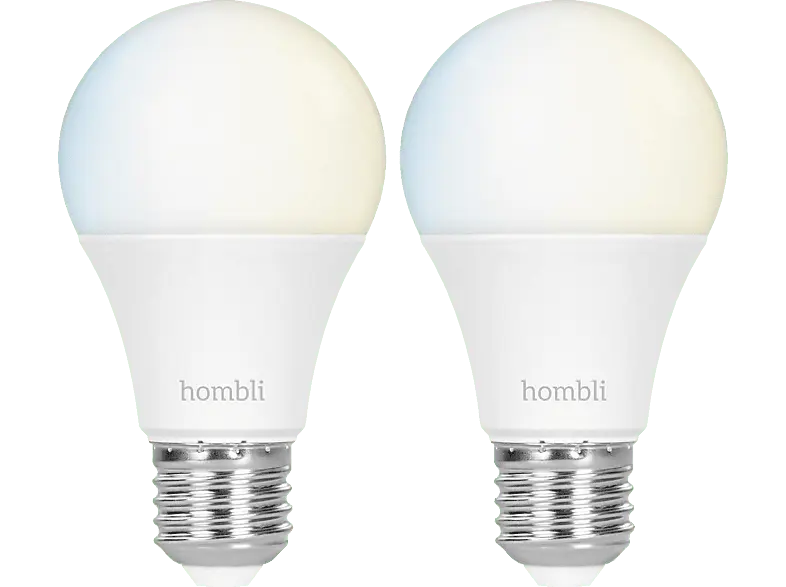 Hombli LED Glühbirne HBPP-0101, CCT, 2er Set, Weiß