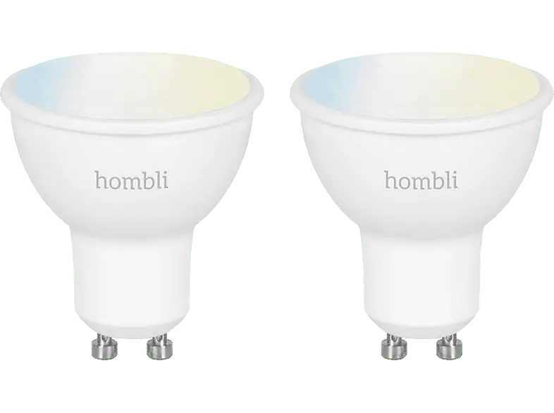 Hombli LED Leuchte/Spot HBPP-0104, 2er Set, Wei&szlig;