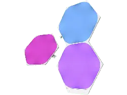 Nanoleaf Shapes Hexagons Expansion Pack, Erweiterungsset mit 3 Panels (NL42-0001HX-3PK); Light Panels