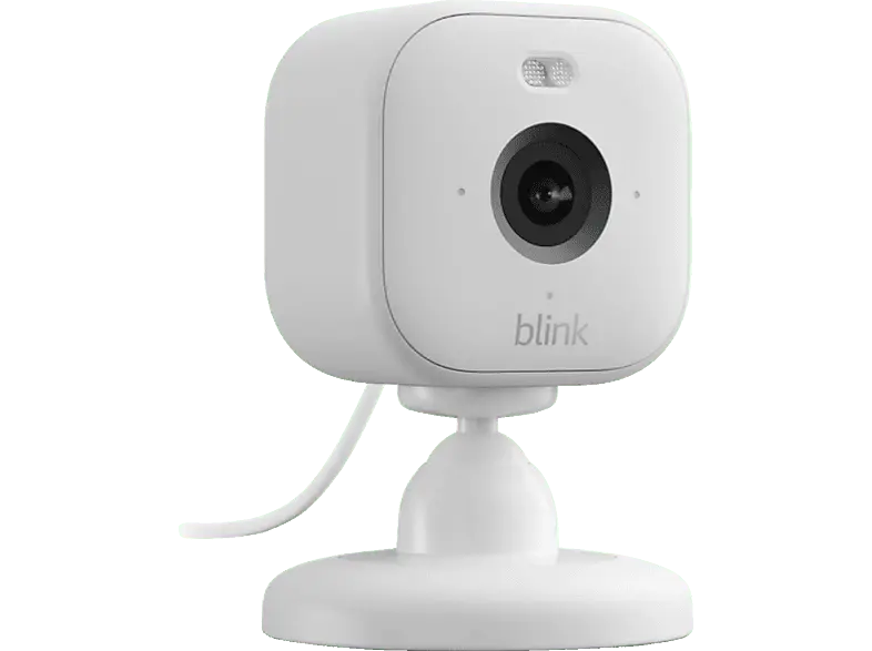 blink Mini 2 Überwachungskamera (Anzahl Kameras: 1, für Innen + Außen, Nachtsichtfunktion, Netzbetrieb, Weiß)