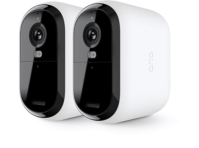 Arlo Essential Gen2 XL, Full-HD, Überwachungskamera (Anzahl Kameras: 2, für Außen, Nachtsichtfunktion, Akkubetrieb, Weiß)