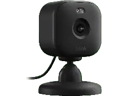 blink Mini 2 Überwachungskamera (Anzahl Kameras: 1, für Innen + Außen, Nachtsichtfunktion, Netzbetrieb, Schwarz)