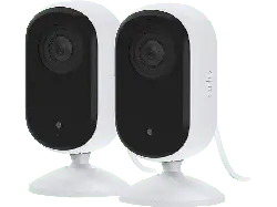 Arlo Essential Gen2, &Uuml;berwachungskamera (Anzahl Kameras: 2, f&uuml;r Innen, Netzbetrieb, DCI 2K, Wei&szlig;)