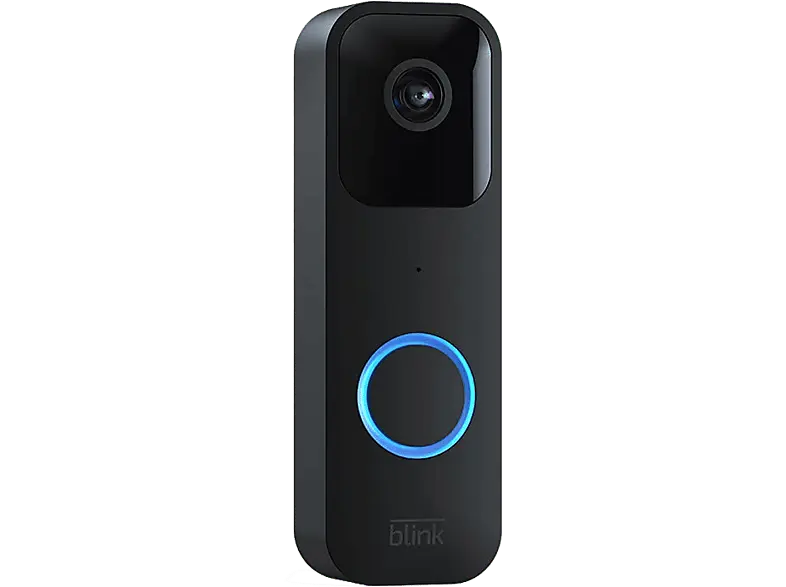 BLink Video Doorbell, 1080p, Bewegungserfassung, 2-Wege-Audio, Kabellos/Kabelgebunden, Schwarz; Video Türklingel